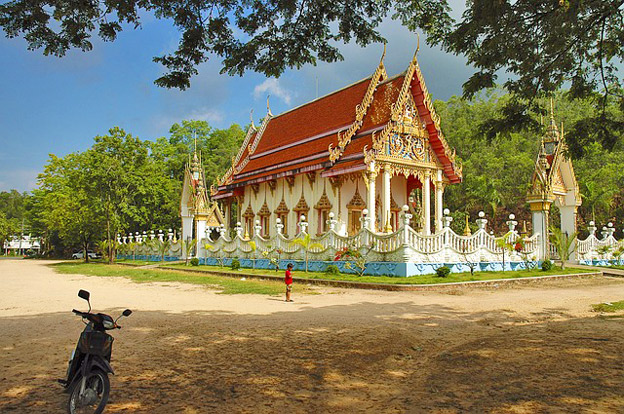 Thailändischer Tempel - Thailändisch für die Thailandreise